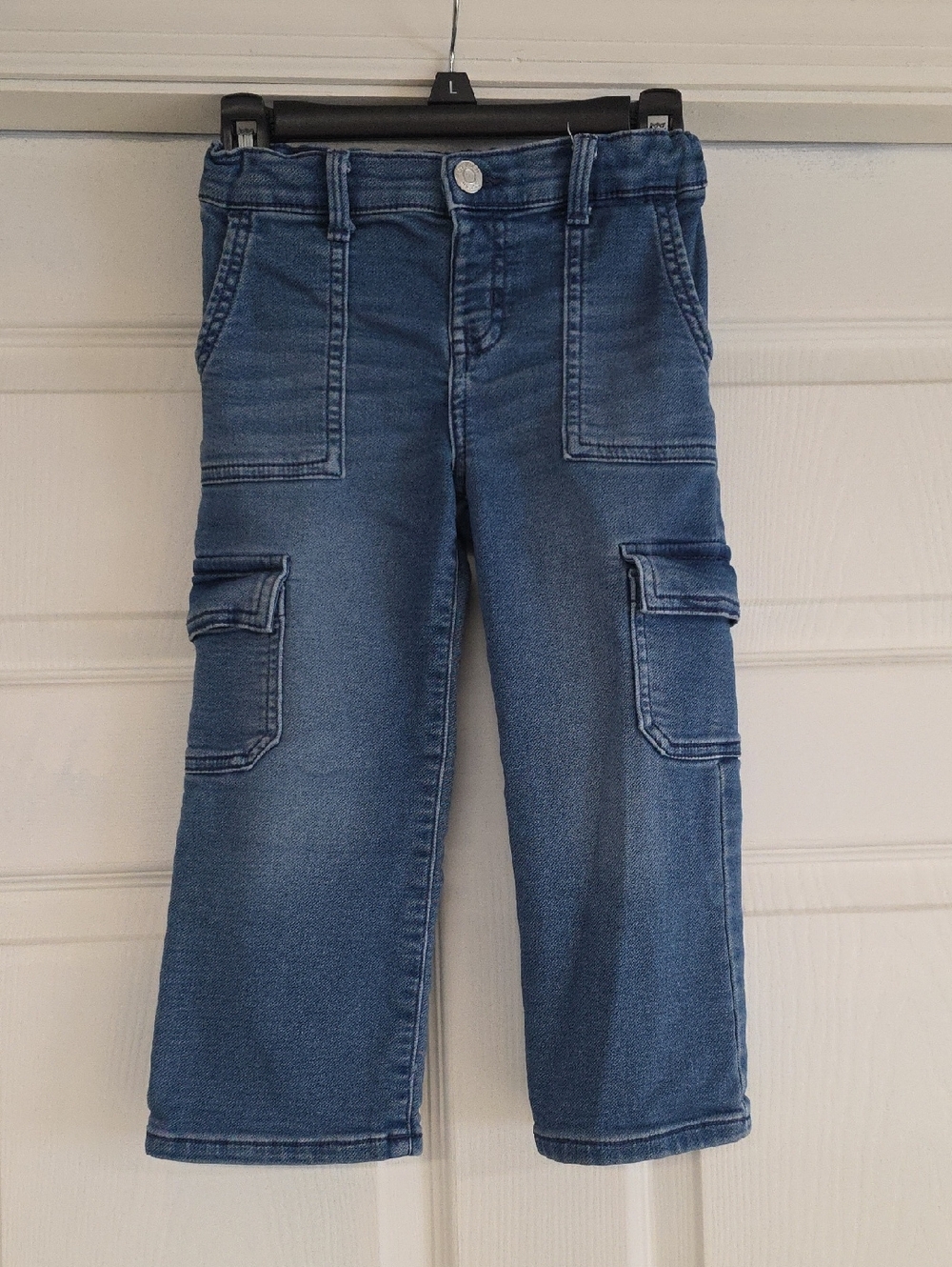 OshKosh B'gosh Cargo Medium Wash Denim Jeans